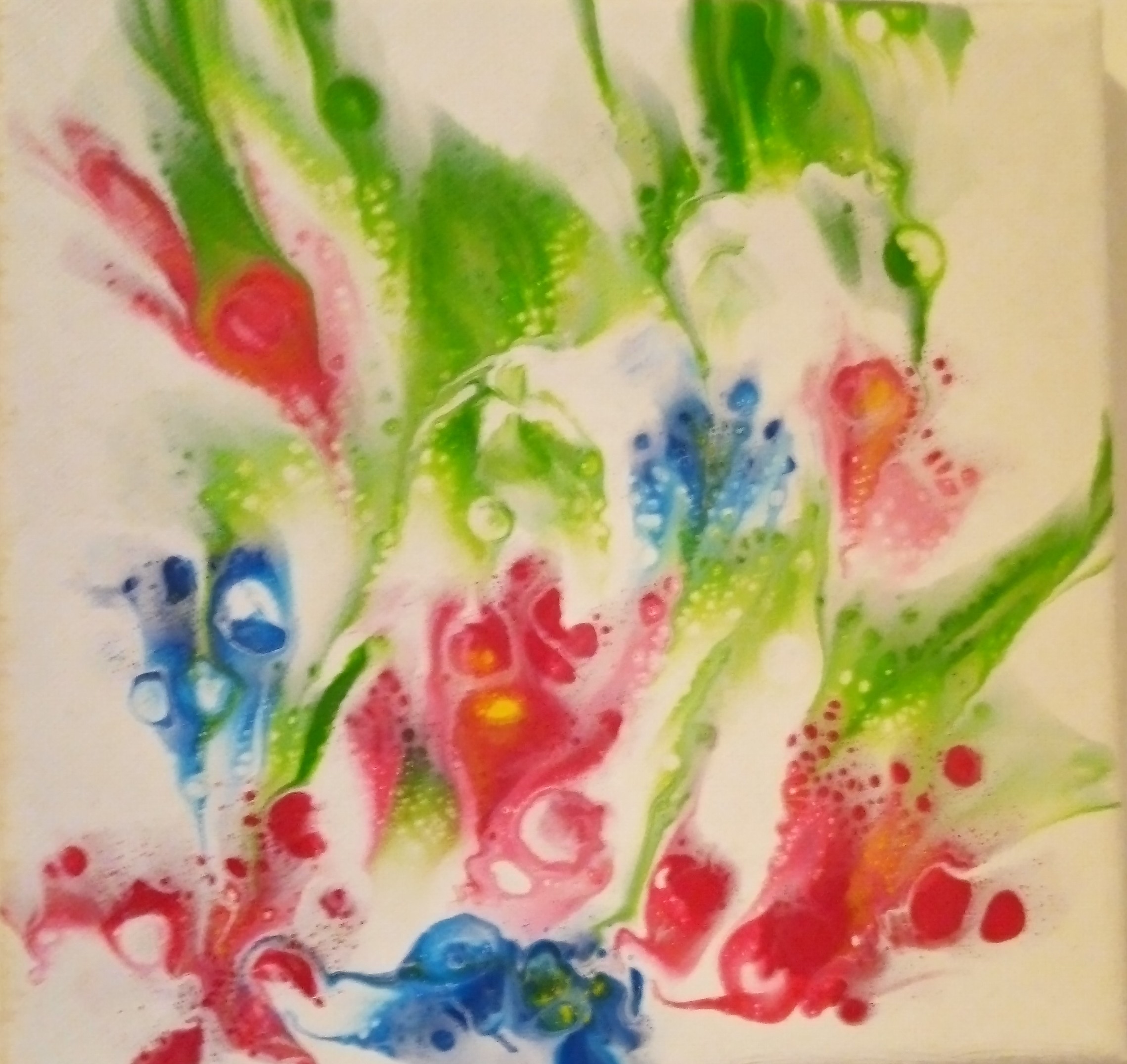 Pouring Dipping 20cm x 20cm